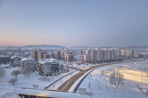 grabrik snijeg hladnoca