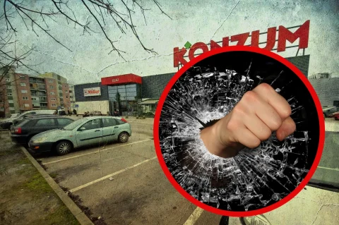 konzum saka tucnjava parkiraliste
