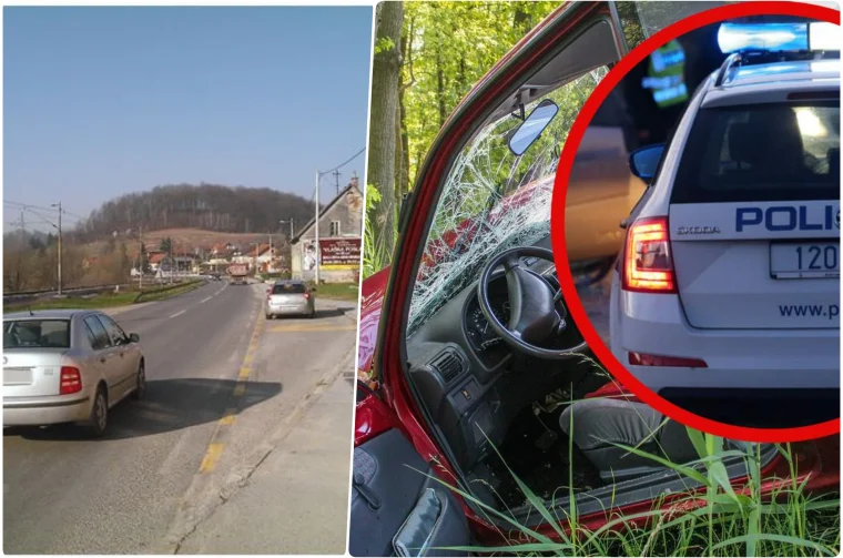 mrzlo polje nesreca policija