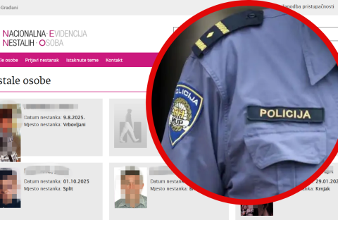 nestali policija