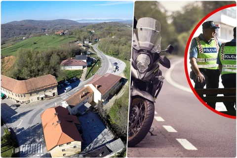 netretic policija moped