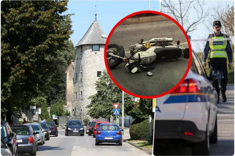 ogulin policija motocikl