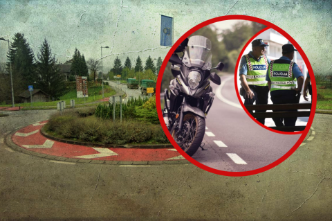 tounj kruzni policija motocikl