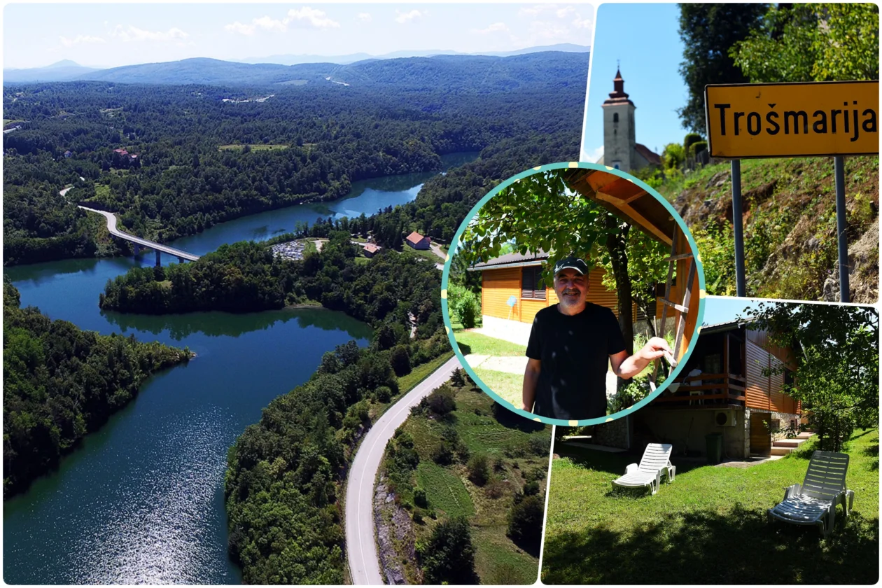 trosmarija skriveni jezero