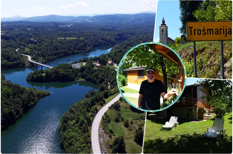 trosmarija skriveni jezero