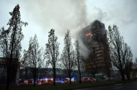 Zagreb: Nastavlja se gašenje Vjesnikovog nebodera, teška noć iza vatrogasaca